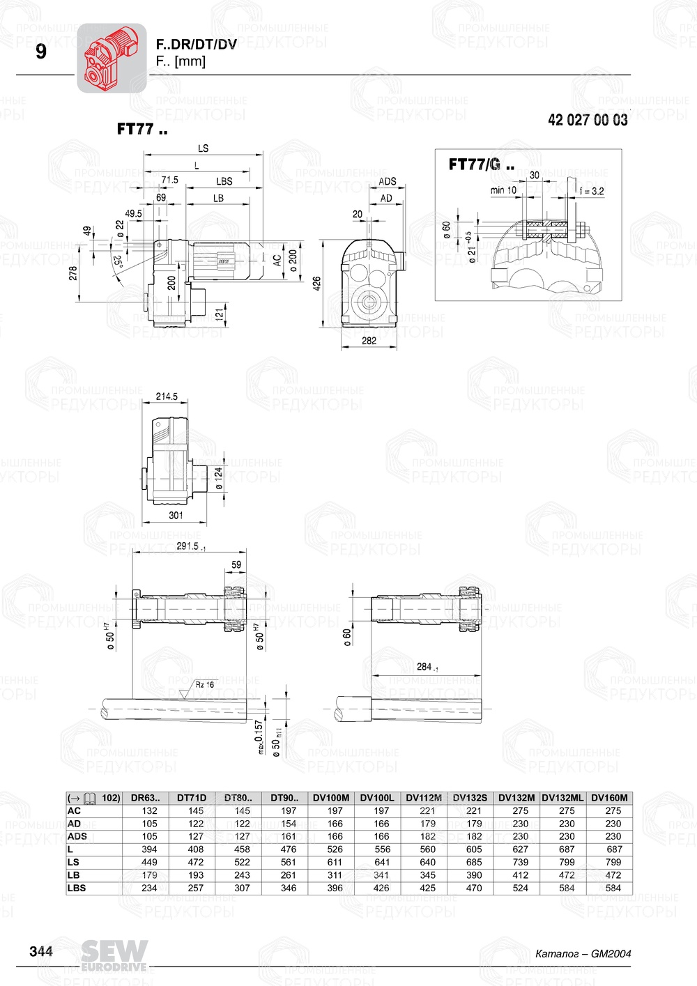 Sew-eurodrive F 77
